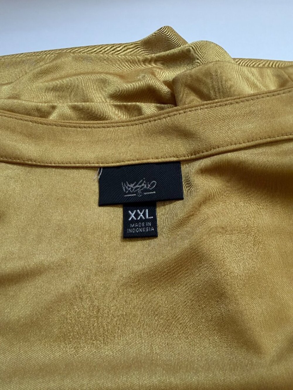 Mossimo Mustard Yellow Shell W 2X - Picture 2 of 4